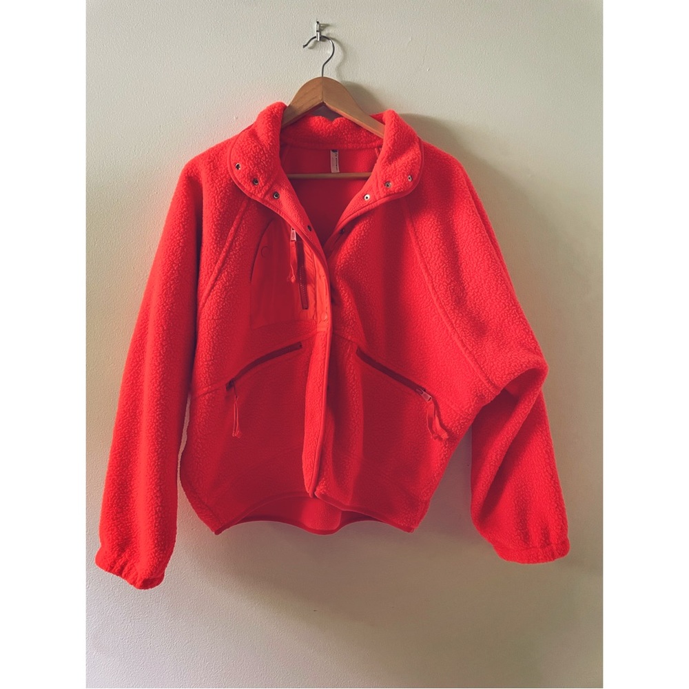 Free people fleece- hit the slopes fleece in pucker up